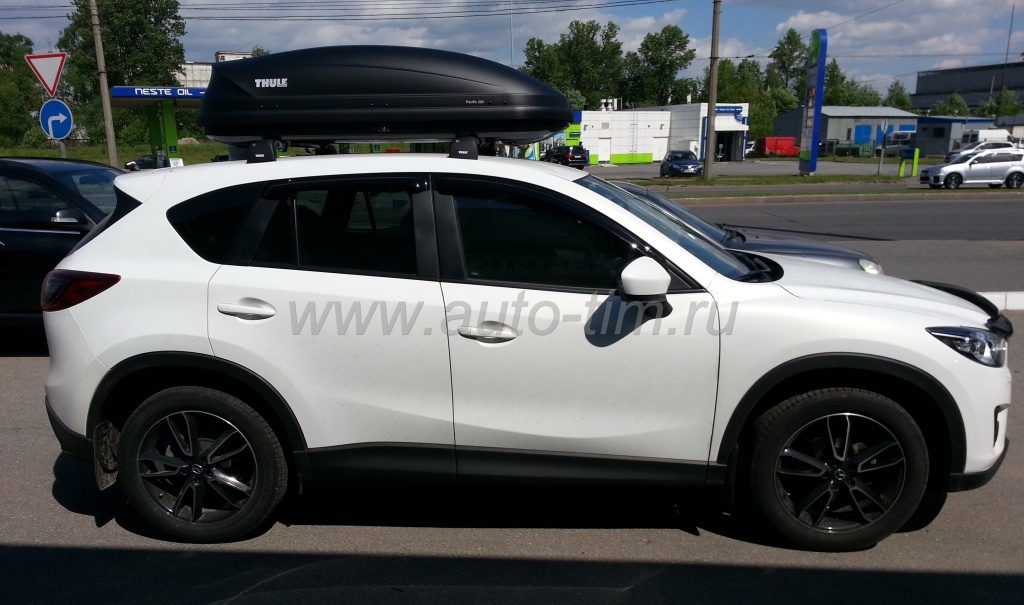 mazda cx-5 с боксом thule